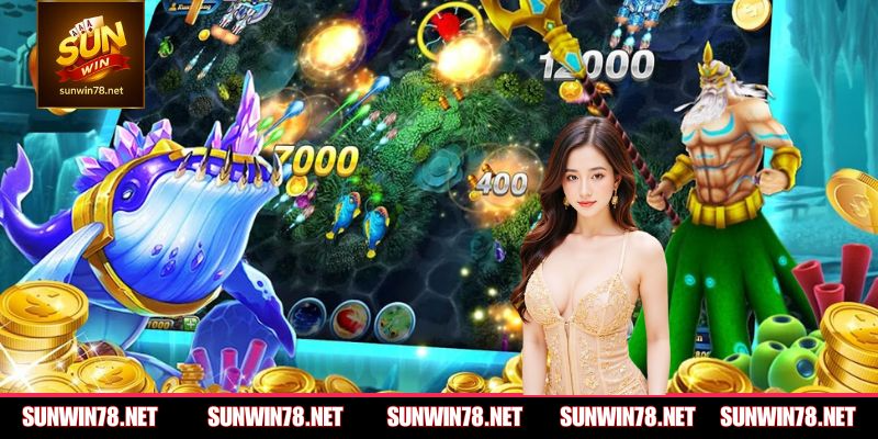 Các màn chơi tăng dần độ khó trong bắn cá vua săn cá